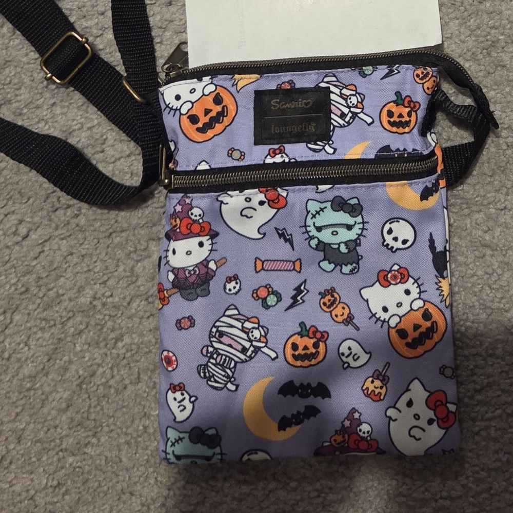 Cute Character Print Crossbody Bag